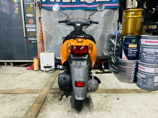 ★実動！最終型2012年モデル スズキ レッツ4 実走行4730km バッテリー新品！ 千葉 木更津 配送可 原付 通勤 通学 フードデリバリーに★ ☆実動！最終型2012年モデル スズキ レッツ4 実走行4730km バッテリー