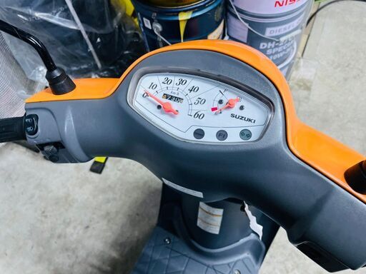 ☆実動！最終型2012年モデル スズキ レッツ4 実走行4730km バッテリー