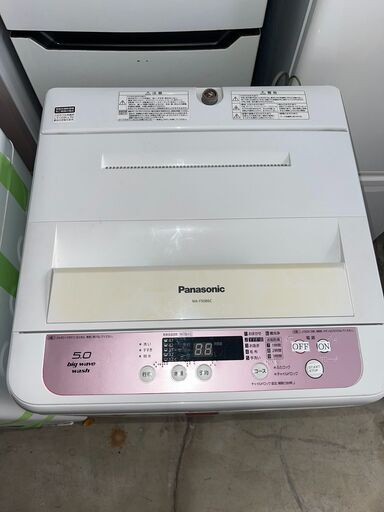 当日配送も可能です■都内近郊無料で配送、設置いたします■洗濯機 Panasonic NA-F50B6 5キロ 2013年製■PAN1A