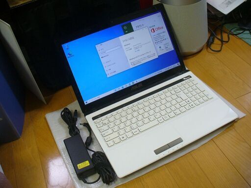 ⓌASUS Core i5 2410M バッテリー残時間表示10時間 Webカメラ USB3.0 HDMI出力端子あり Windows 10 Home / Office 2016 Professional インストール済（ライセンス認証済）15.6インチ ノートPCⓌ