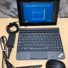 ThinkPad10 タブレットPC(メモリ4G:ストレージ12...