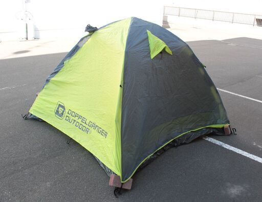 設営確認済 DOPPELGANGER/ドッペルギャンガー ワンタッチテント T3-79