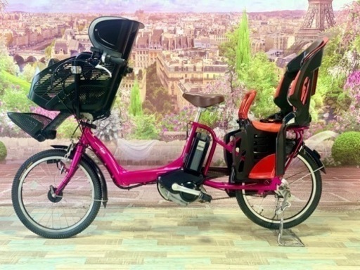 D40D電動自転車M31M/長生き8アンペア/保証期間有/新品タイヤ/ヤマハ