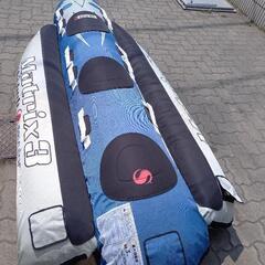 バナナボート３人乗り！