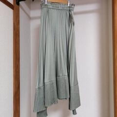 GREENPARKS　新品スカート　サイズフリー　ミントグリーン
