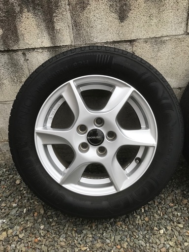 最終値下げ】VWポロ 185/60 R14 タイヤ4本セット 最終値下げ】VWポロ 185/60 R14 タイヤ4本セット