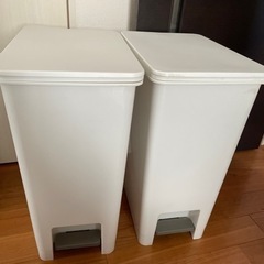 【お取引中】ペダル式ゴミ箱 45L ×2個