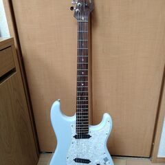 moon オーダーギター ハードテイル、ローズウッドネック、2シングルザグリ