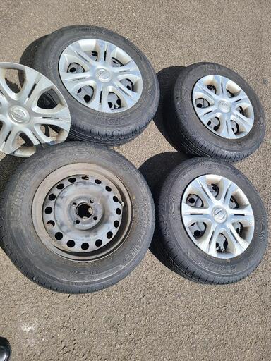 中古】2019年 夏タイヤ 小売業者 MOBISYS500e 4本セット 