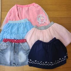 子供服【スカート五点セット】110センチ
