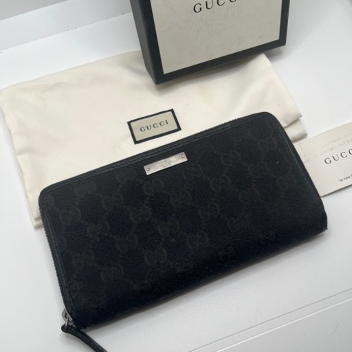 GUCCI グッチ キャンバス柄 長財布