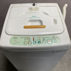 【無料】TOSHIBA 4.2kg洗濯機 AW-404 2011...