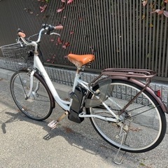 取引完了】【訳あり】電動アシスト自転車