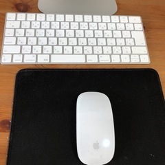 Apple iMac 21.5 ワイヤレスマウス、キーボード、マットセット