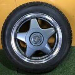 No.803　ブリヂストン　ブリザックVRX　13インチ スタッドレスタイヤ 155/65R13　ホイール付　4本セット