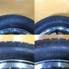 No.803　ブリヂストン　ブリザックVRX　13インチ スタッドレスタイヤ 155/65R13　ホイール付　4本セット