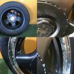 No.803　ブリヂストン　ブリザックVRX　13インチ スタッドレスタイヤ 155/65R13　ホイール付　4本セット