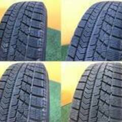 No.803　ブリヂストン　ブリザックVRX　13インチ スタッドレスタイヤ 155/65R13　ホイール付　4本セット