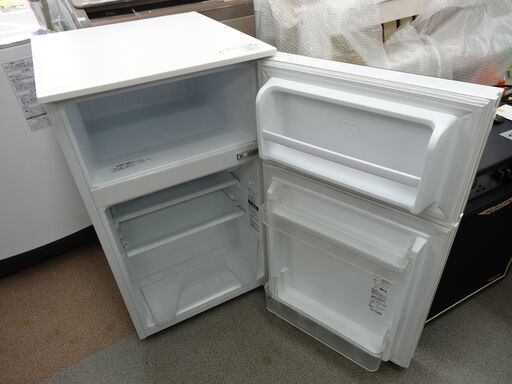 西岡店 2ドア冷蔵庫 86L 2016年製 ツインバード HR-D287 ブラック コンパクト 人暮らし 単身者