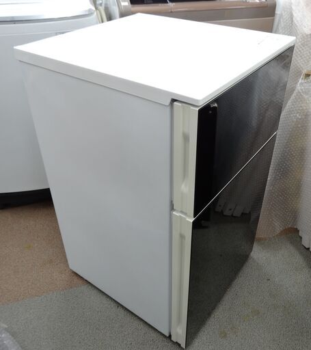 西岡店 2ドア冷蔵庫 86L 2016年製 ツインバード HR-D287 ブラック コンパクト 人暮らし 単身者