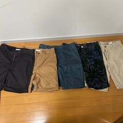 メンズ半ズボンS〜M 5枚セット②
