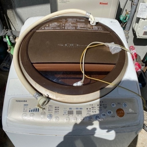 TOSHIBA 洗濯機 8キロ