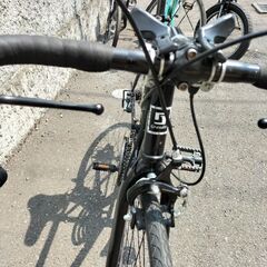 売約済みです。【札幌市内配達無料】【防犯登録料込】美品中古車　初心者向　700x28　3x7段切替-【6L】ネックタイ モノトーン ワンピース 大きいサイズ レディース