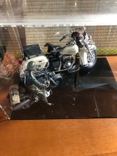 ハーレーとその他　プラモデル完成品