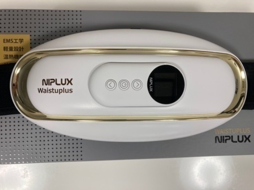 【 EMS温熱器 腰専用運動補助器「NIPLUX  WAISTUPLUS」】