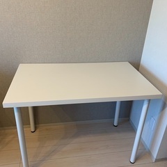 IKEA(イケア) LINNMON ADILS テーブル ホワイト