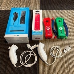 wii／wii u リモコン＆ヌンチャク＆センサーバー　等