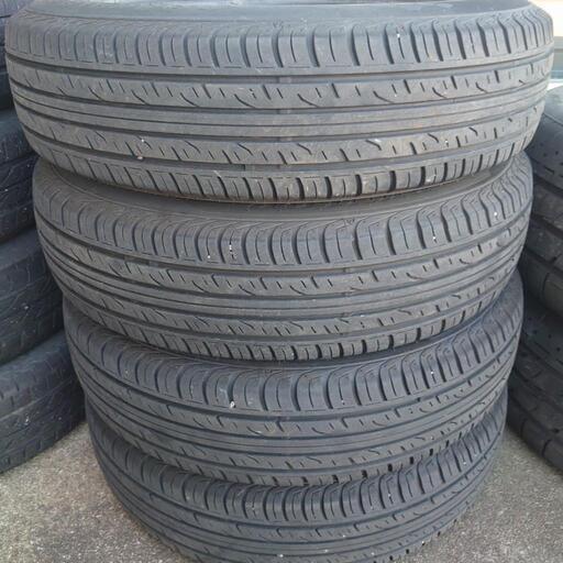 取引成立　ダンロップ 中古タイヤ　175/80R15 4本セット