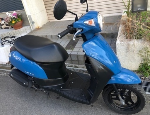 売れました！ 動画有り SUZUKI レッツ 50cc インジェクション 原付 極美車