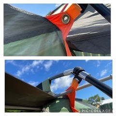 お渡し決定【ｸﾞﾗﾝﾄﾞｼｰﾄ、ｲﾝﾅｰﾏｯﾄ付き】ロゴス　LOGOS PANELスクリーンドゥーブルXL