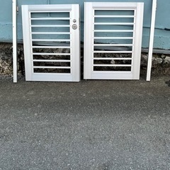 アルミ　門扉　中古美品