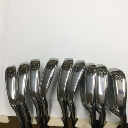 メンズ！おまけ有り！新品・未使用・カーボン(SR)・アイアンセット 9 