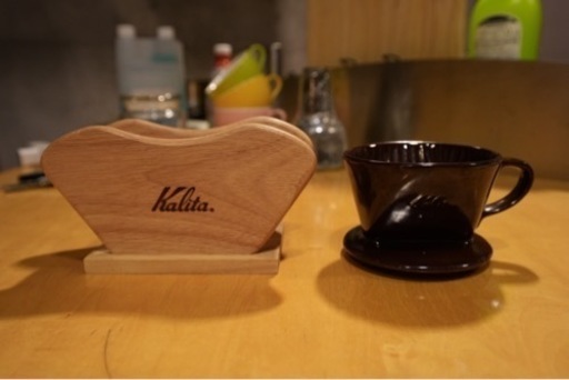 カリタ Kalita コーヒー ドリッパー + カリタ 木製ロシラック