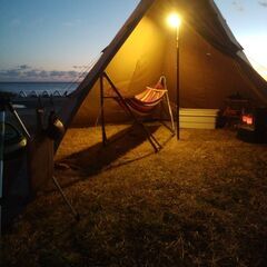 ワンポールテント　ティピシェルター　TC素材　キャンプ