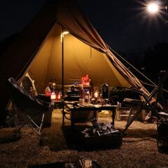 ワンポールテント　ティピシェルター　TC素材　キャンプ