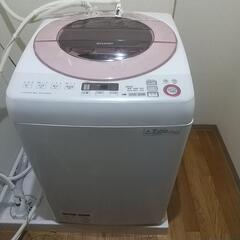 お値下げしました！中古 シャープ 全自動洗濯機  8.0kg E...