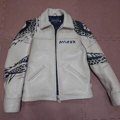 値下！AVIREX アヴィレックス 革ジャン レザージャケット ドラゴン