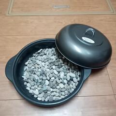石焼き芋用鍋と石