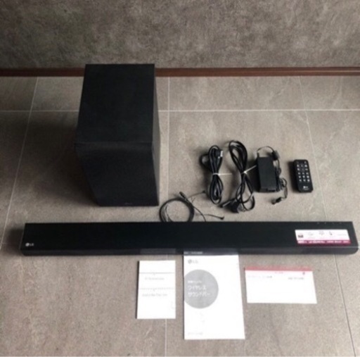 LGワイヤレスサウンドバー サラウンドシステム - 富山県の家電