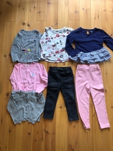 子ども服サイズ3yaers 100 2歳3歳女の子カーディガンワンピースショートパンツ春物夏物ズボン ほーみー 白井の子供用品の中古あげます 譲ります ジモティーで不用品の処分