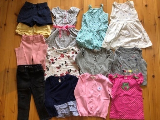 子ども服サイズ3yaers 100 2歳3歳女の子カーディガンワンピースショートパンツ春物夏物ズボン ほーみー 白井の子供用品の中古あげます 譲ります ジモティーで不用品の処分
