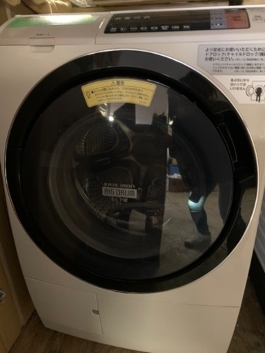 80114 HITACHI ドラム式洗濯機　BD-SG100BL 10kg