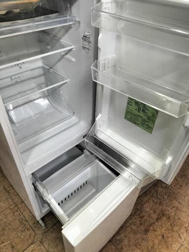 アイリスオーヤマ（IRIS OHYAMA）AF-156Z-WE 2ドア冷凍冷蔵庫 156L 2019年製
