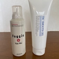 TBC  SMOOTH GEL とフォームワックス