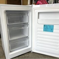 ハイアール 冷凍庫 82L 2020年製 幅495×奥行550×高さ840mm JF-