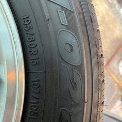 キャラバンコーチ　ハイエース　TOYOタイヤ ホイールセット　　